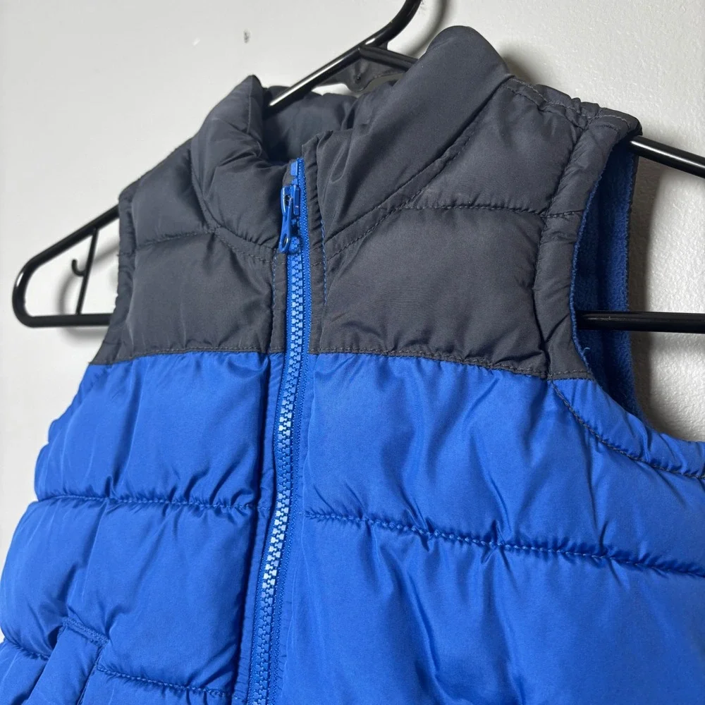 Old Navy Kids Frost Free Puffer Vest Blue, Navy, Size 3T Boys Girls, Winter, Zip